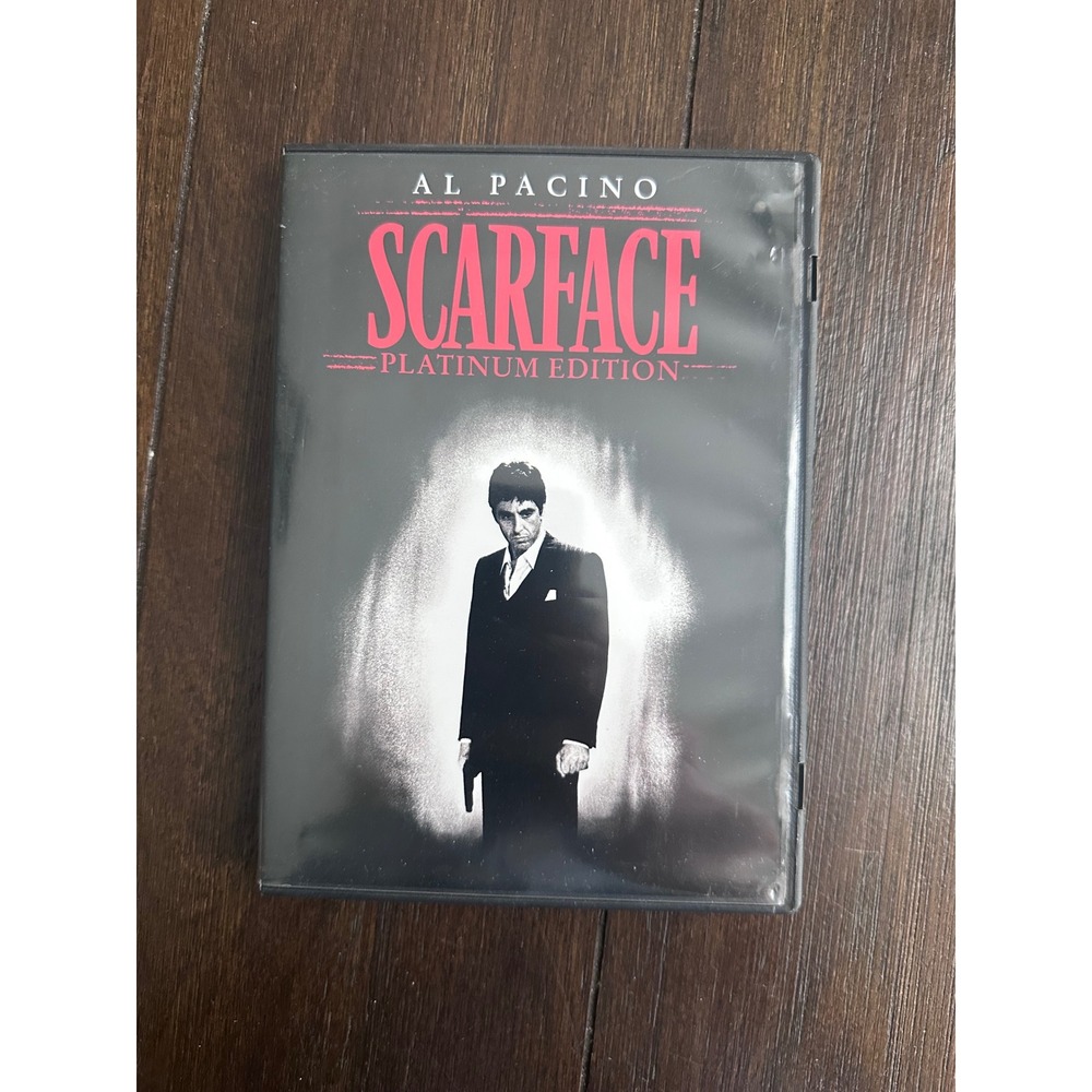 Scarface Platinum Edition DVD 2-Disc Set Al Pacino Widescreen Remastered